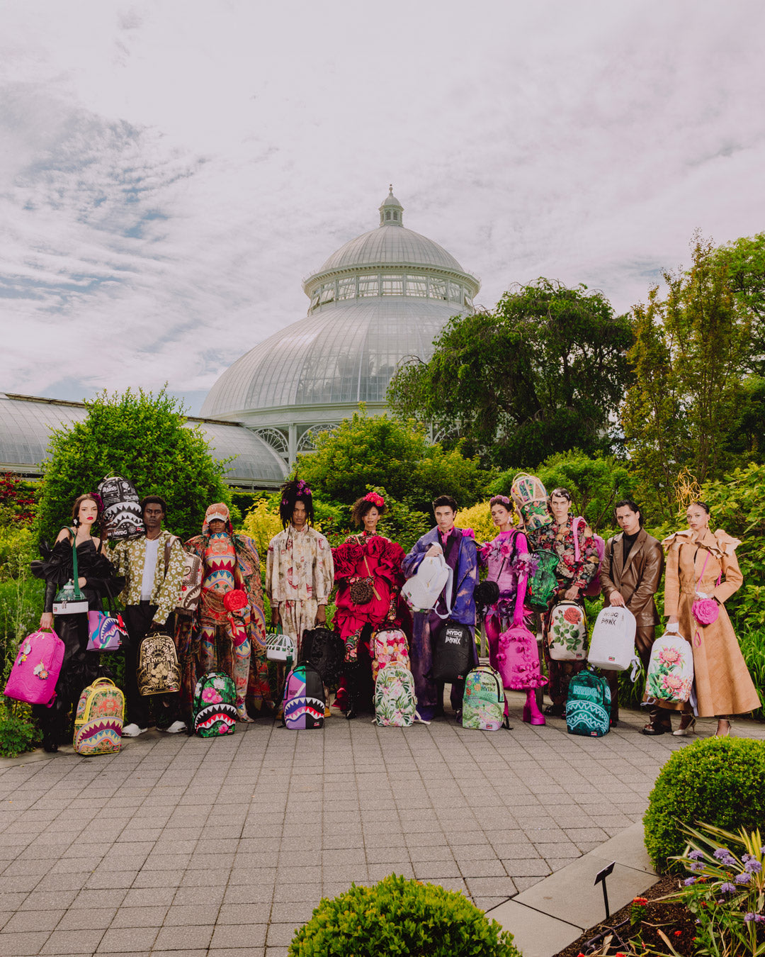 NEW YORK BOTANICAL GARDEN COLLAB - LIVING VASE BACKPACK