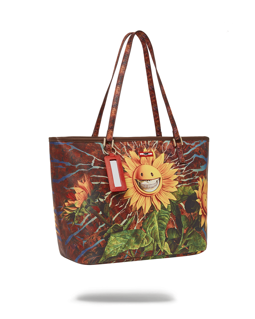 SUNFLOWER GRIN RON ENGLISH COLLAB TOTE