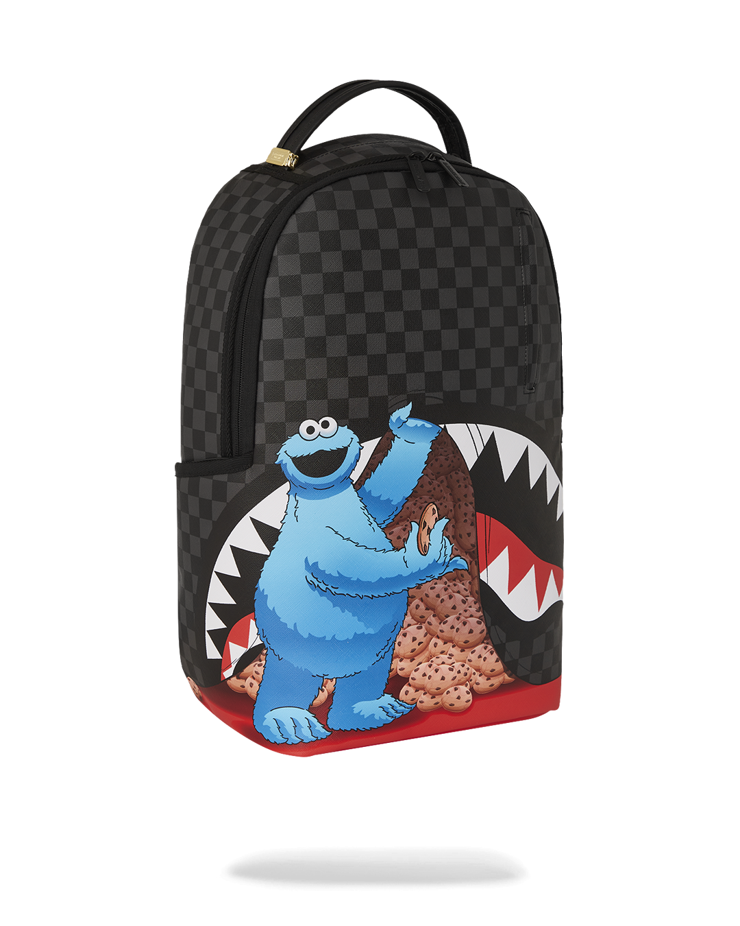 SESAME STREET COOKIE MONSTER SNACK ATTACK DLXSV BACKPACK