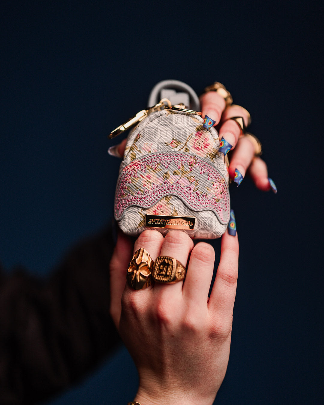 A.I. AFRICAN INTELLIGENCE ELEGANT ENERGY BACKPACK KEYCHAIN