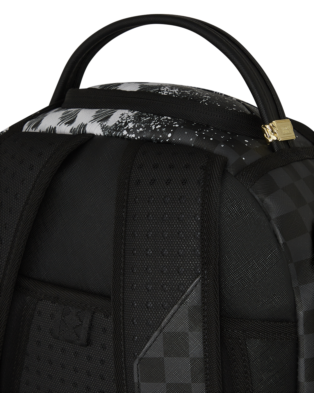 SCRIBBLE DRIBBLE CHECK BACKPACK