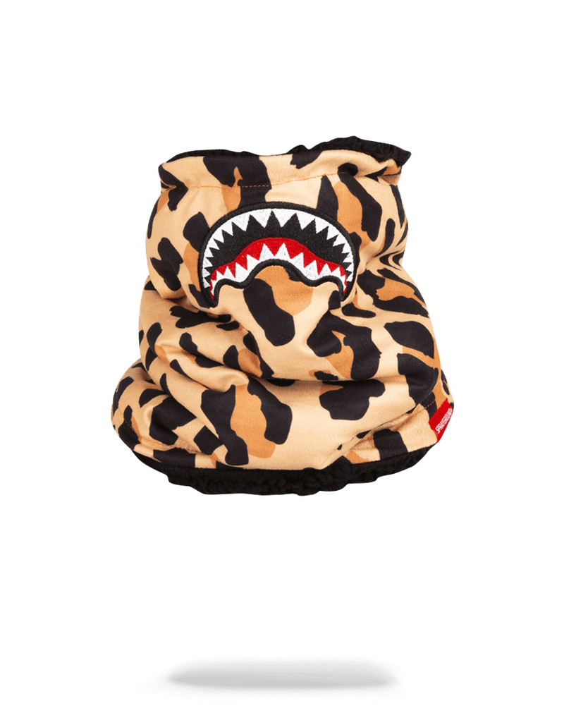 LEOPARD NECK WARMER