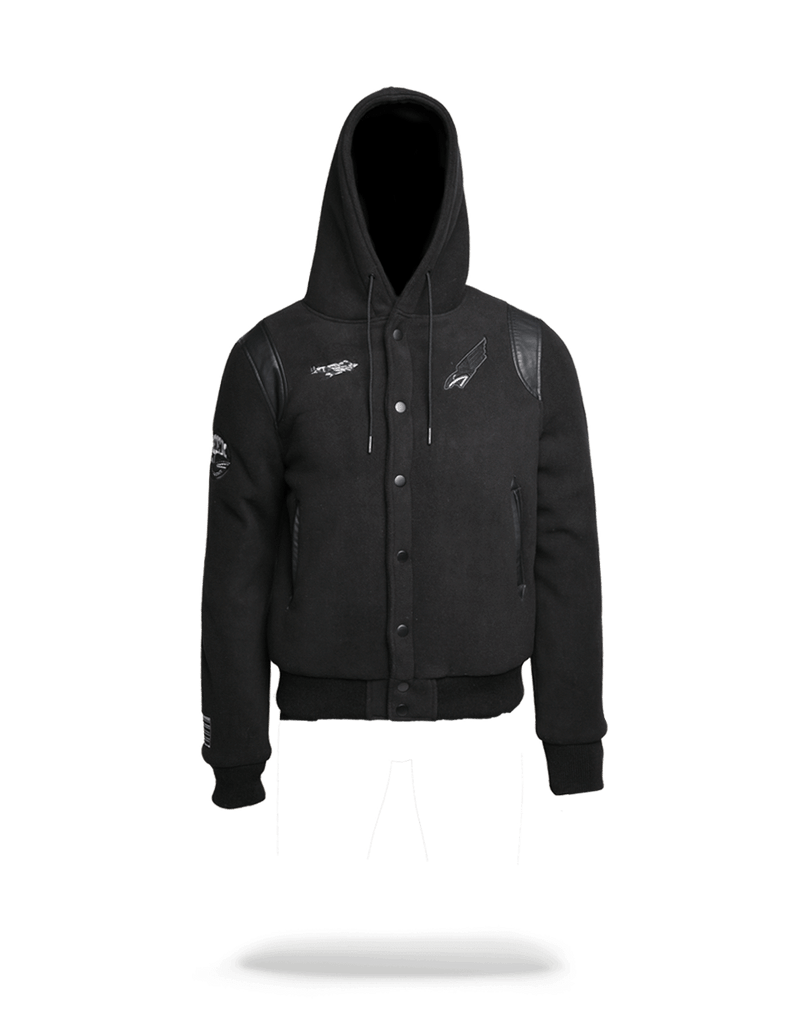 VARSITY ARMY PATCHES JACKET
