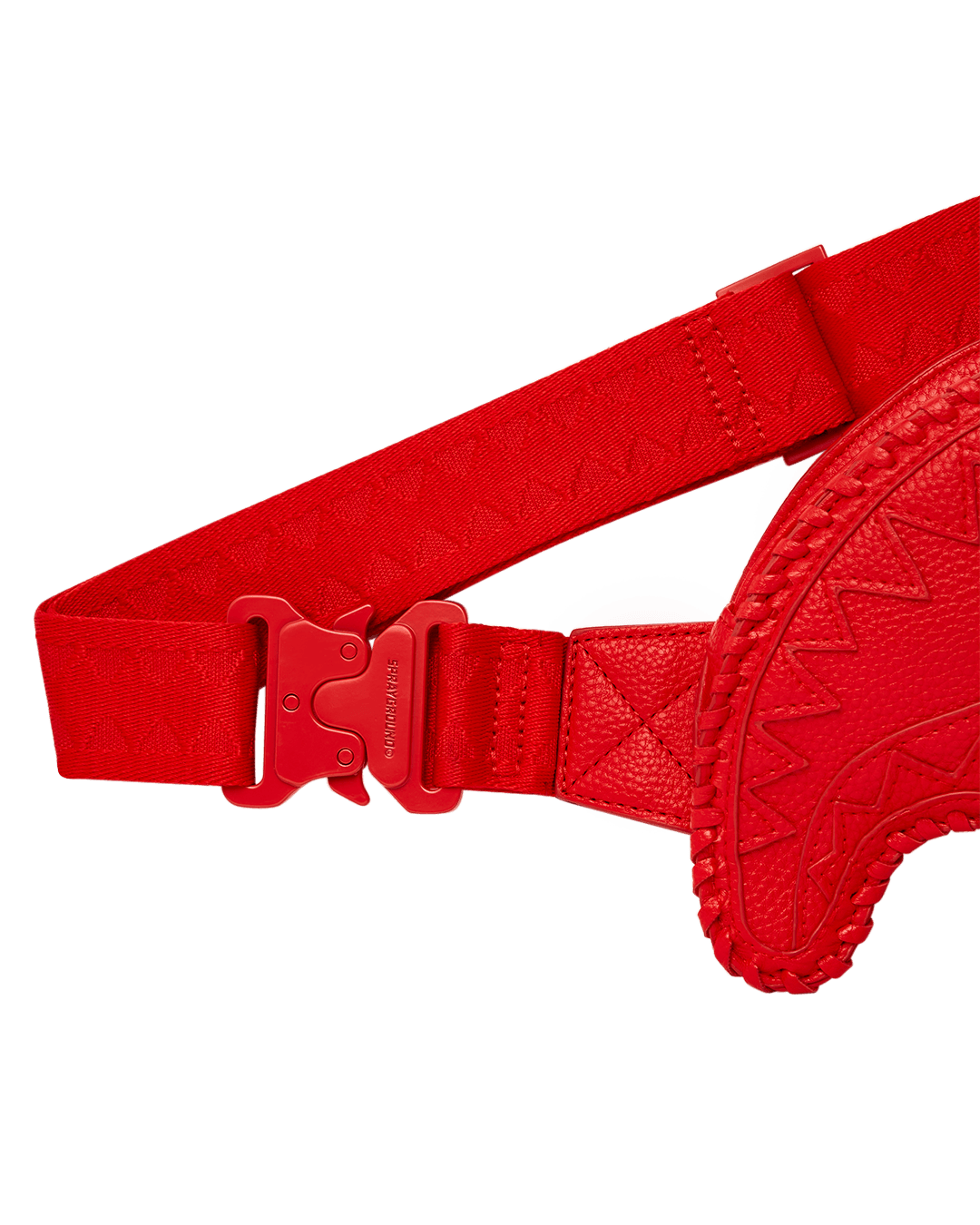 RED RIVIERA SHARKMOUTH CROSSBODY