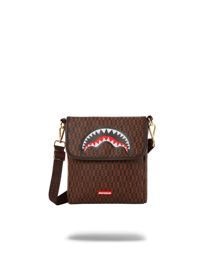 CASHIN CHECKS SHOULDER BAG