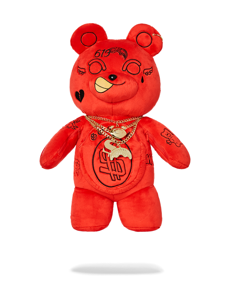 DIABLO PLUSH TEDDYBEAR BACKPACK