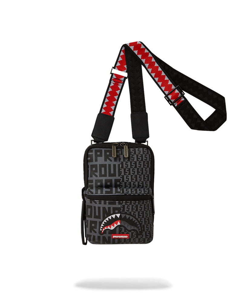 SHARKFINITY STEALTH PILOT MESSENGER SLING BAG