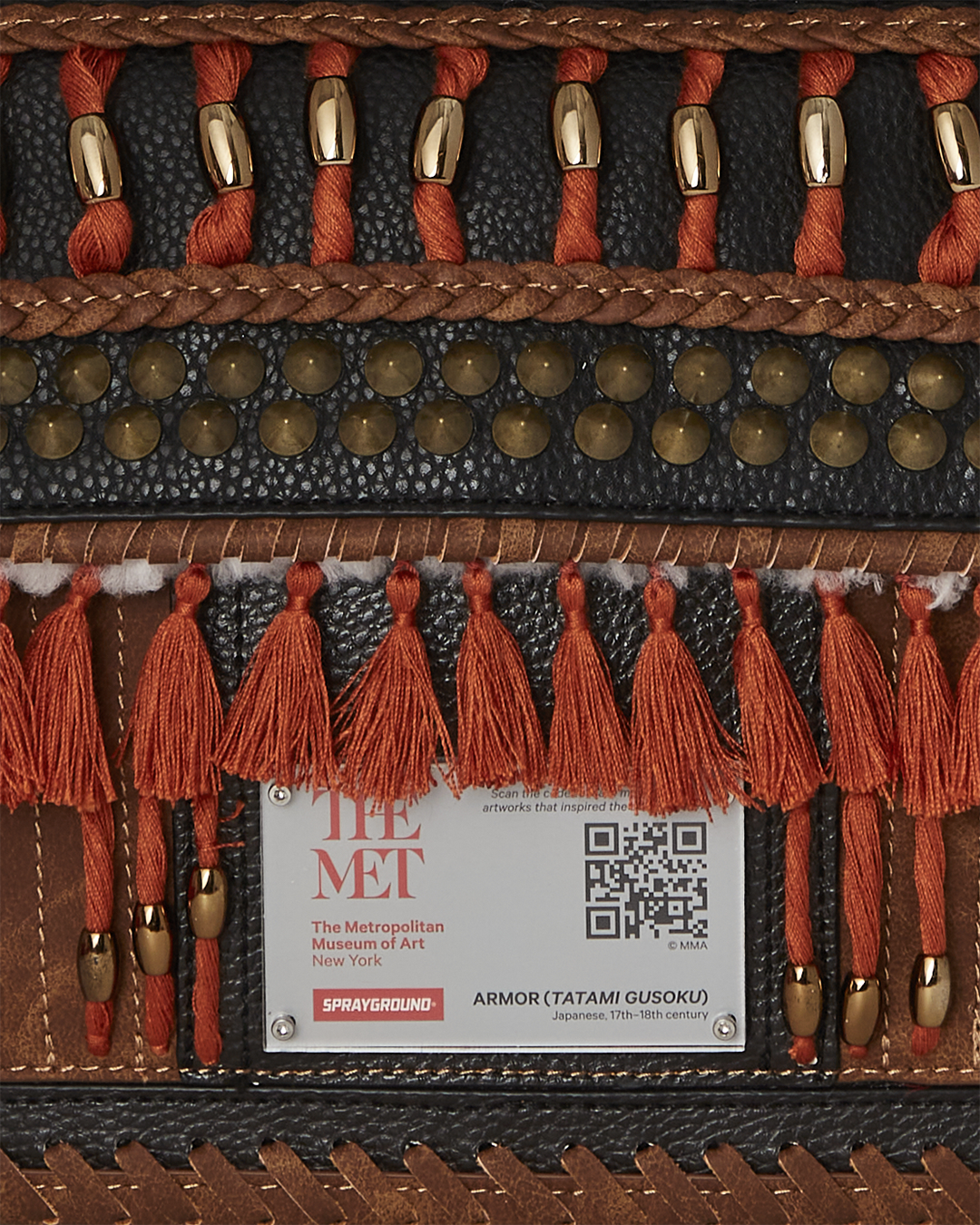 THE MET JAPANESE SAMURAI ARMOR BACKPACK