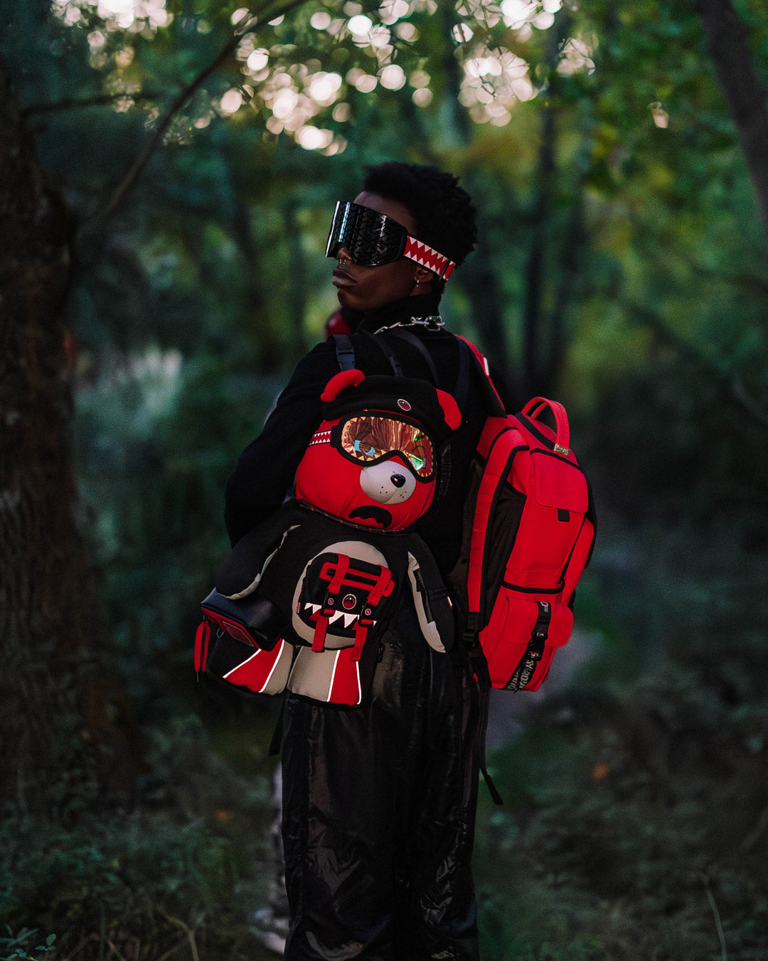 SKY HIGH SEEKERS ARCTIC GPS MONEYBEAR BACKPACK