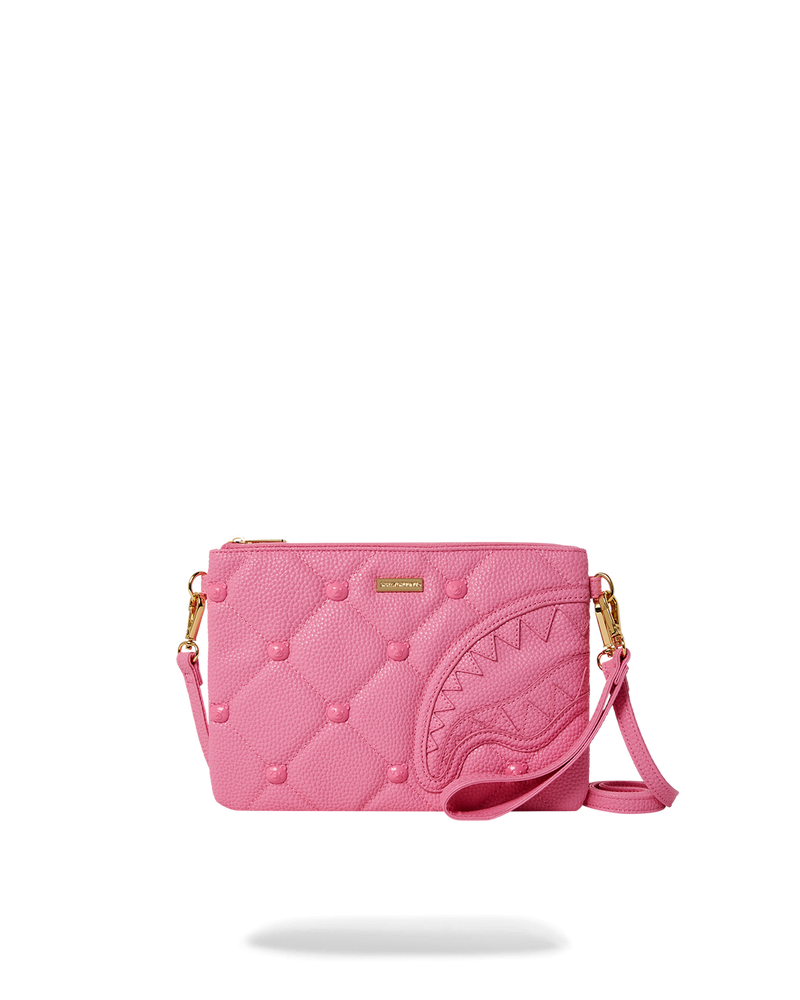 SORBET STUNNA BEAR STUD CROSSOVER CLUTCH