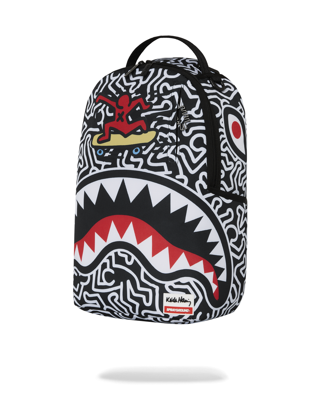 KEITH HARING SKATER SHARK DLXSR BACKPACK