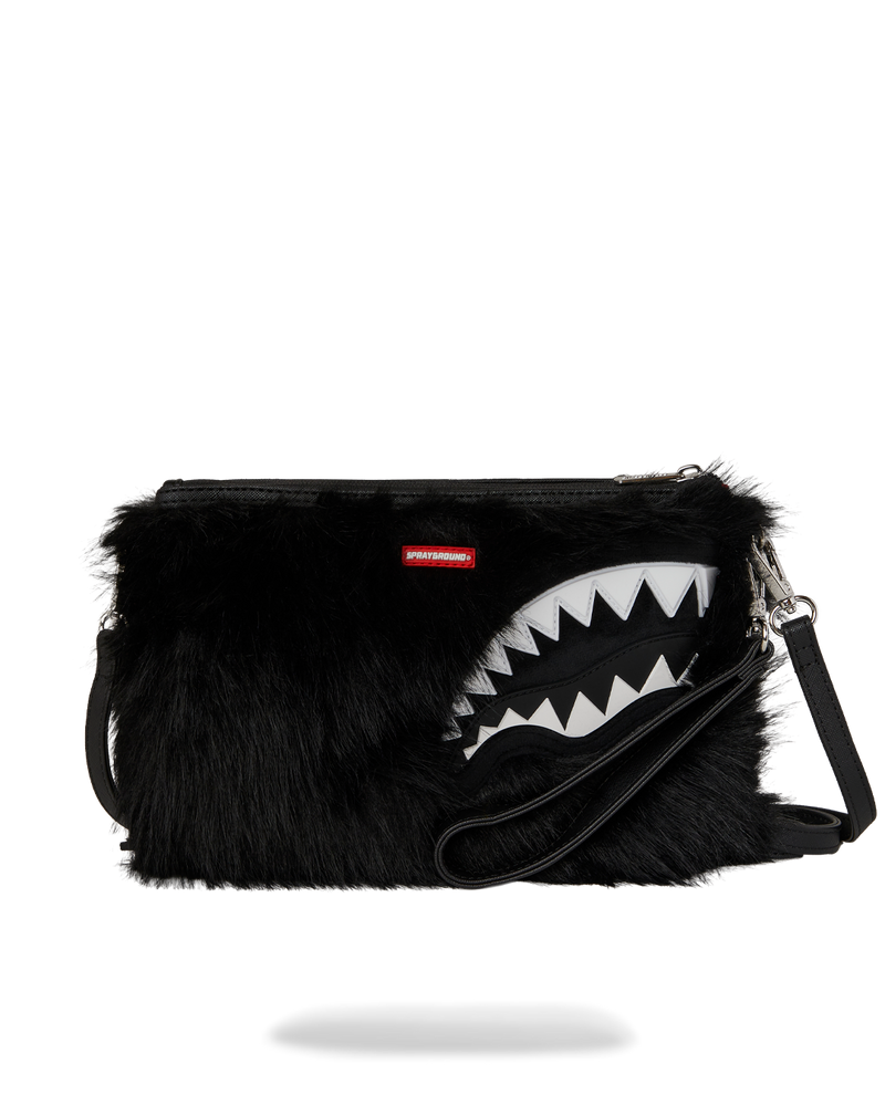 FURZILLA SHARK (NIGHT) CROSSOVER CLUTCH