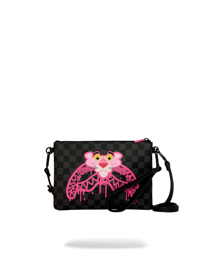 PINK PANTHER DIAMOND SHARK CROSSOVER CLUTCH