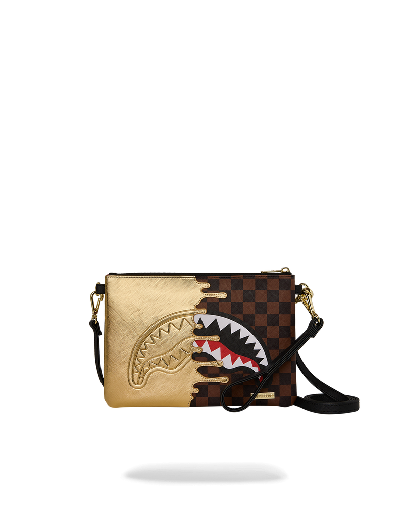 GOLDEN DYNASTY CROSSOVER CLUTCH