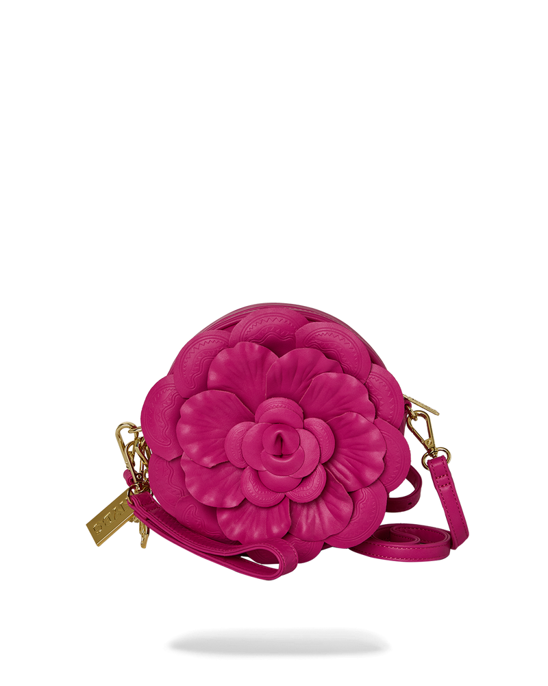 NEW YORK BOTANICAL GARDEN COLLAB - PINK BLOOM SHOULDER BAG