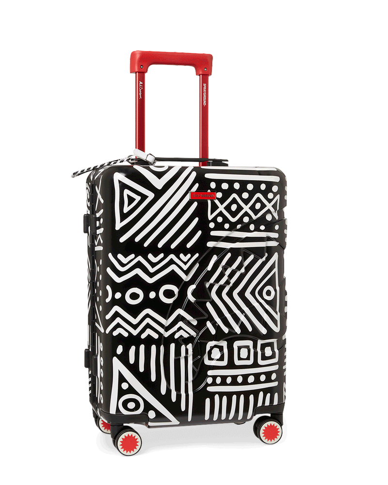 A.I.8 AFRICAN INTELLIGENCE - ORIGIN STORY SHARKNAUTICS HARDSHELL CARRY-ON LUGGAGE