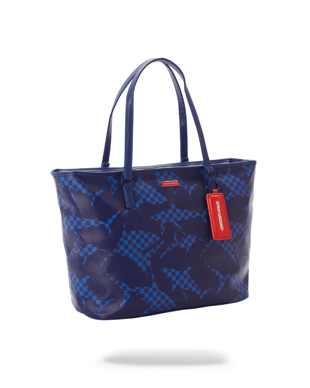 SHARK CHECK (BLUE) TOTE