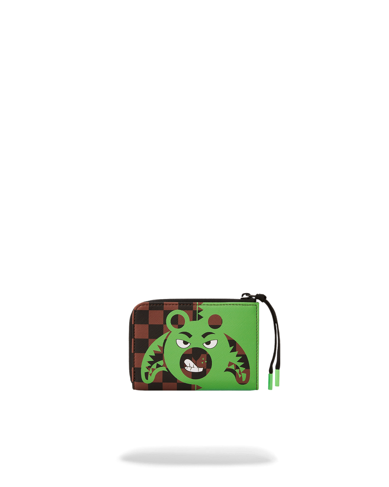 GREEN MONEY BEAR WALLET