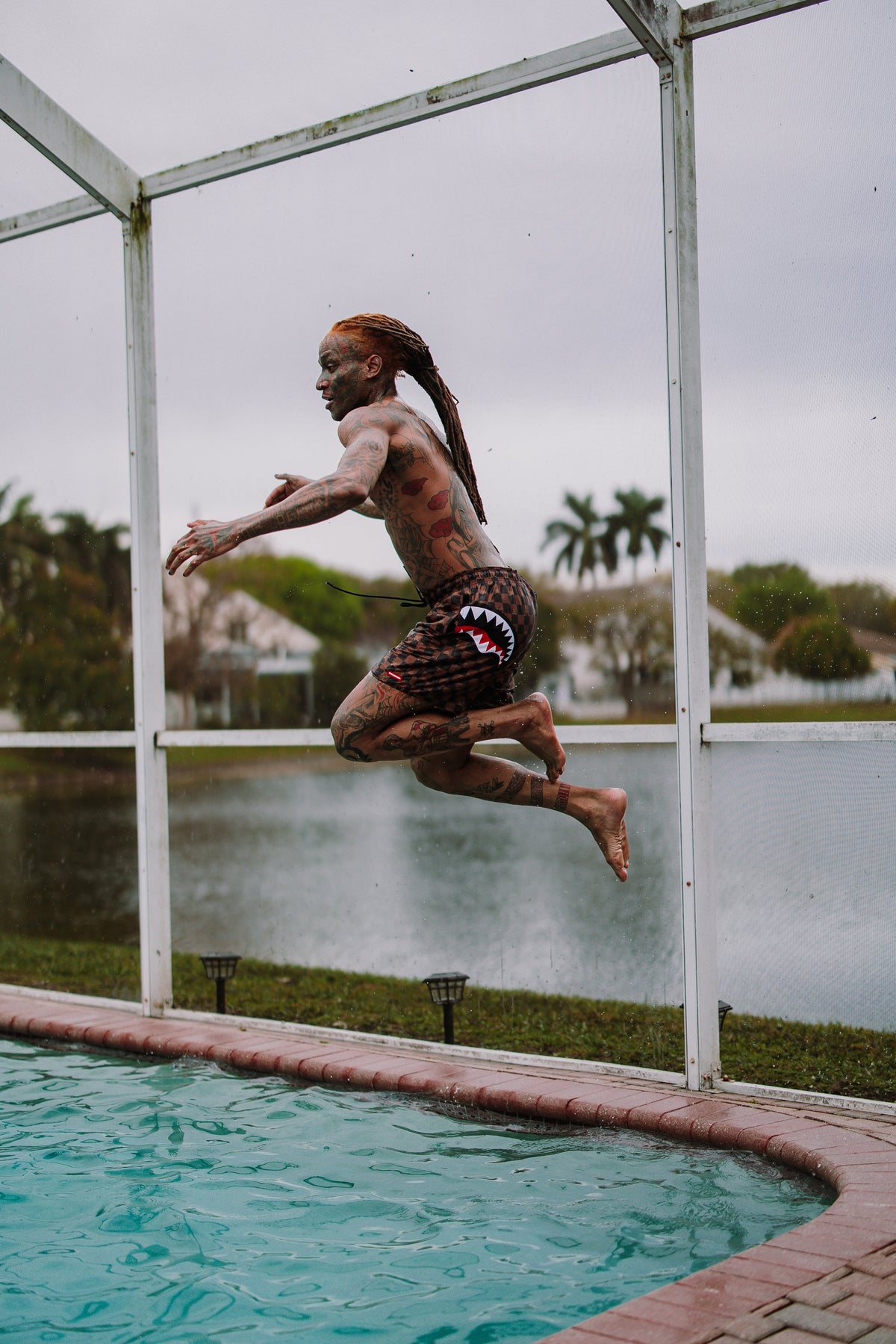 THE HIDEOUT SWIM SHORTS